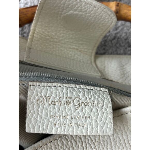 Mark and Graham Bamboo Elisabetta crossbody white, $298 - Picture 7 of 13